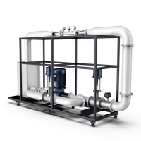 Plateforme compacte de test de tunnel aquatique avec points de mesure multiples pour l'échantillonnage de paramètres hydrodynamiques