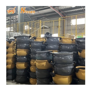 Liquidación de Stock: Juego de Ollas de Cocina con Juego de Ollas de <span class=keywords><strong>Roca</strong></span> Volcánica y Ollas para Sopa y Caldo para Venezuela - Product Image 1
