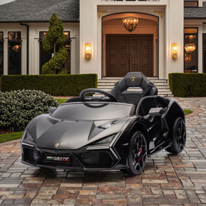 12V giocattolo elettrico ricaricabile per bambini con licenza <span class=keywords><strong>Lamborghini</strong></span> Revuelto auto sportive di lusso con telecomando 2.4G - Product Image 1
