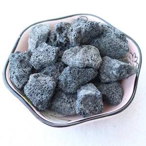 Suministros de jardín de roca volcánica negra natural y roca de <span class=keywords><strong>lava</strong></span> roja para diseño de paisaje - Product Image 4