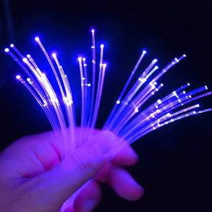 Câble optique en PMMA de 1,0 mm pour LED, faisceau de fibres nues à émission latérale, étanche IP67, dimmable, couleur lumière du jour 6000K pour l'éclairage - Product Image 1