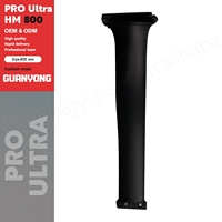 Mât de surf GY OEM Ultra Pro en carbone à module élevé 800 mm, rigidité maximale, faible frottement, rigidité torsionnelle améliorée, 80 cm, noir