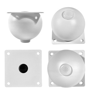 Spherical Furniture <b>Legs</b> Carbon Steel Heavy Duty Minimalist Design <b>For</b> <b>Sofa</b> TV Cabinet Bedside Table Coffee Table Sideboard - Product Image 2