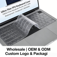 Copertura per Tastiera in TPU Trasparente Pronta per la Spedizione per MacBook Neo, Protezione Impermeabile per Magic Keyboard, Accessori per Laptop