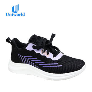 Uniworld Vietnam fábrica alta calidad transpirable <span class=keywords><strong>Mujer</strong></span> correr recomendar moda tendencia <span class=keywords><strong>zapatillas</strong></span> moldeado por inyección zapatos - Product Image 3