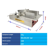 Machine de conditionnement en plastique réglable de 6 pouces pour l'alimentation semi-automatique constante mendicité fonction ouverte remplissage ouverture marchandises