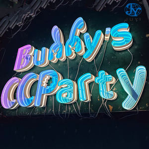 Enseigne Commerciale Personnalisée à LED, <span class=keywords><strong>Logo</strong></span> Publicitaire Lumineux, Lettres Miroir Multi-couches Illuminées, Enseigne Électronique, <span class=keywords><strong>Logo</strong></span> de Magasin - Product Image 5