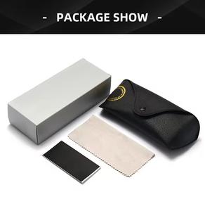 ZHENQIユニセックス3025金属フレームサングラスファッションブランド高品質高級デザイナーシェードUV400光学レンズクラシックスタイル - Product Image 6