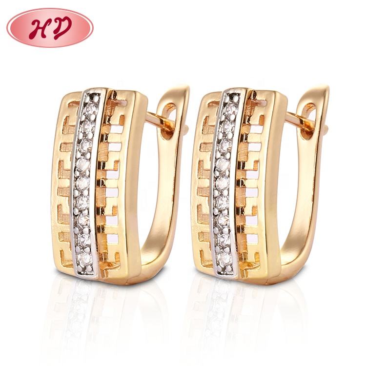 Fashion Earring Designs New Model Huggie Earrings For Women 