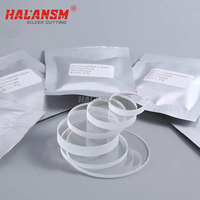 HALANSM série silice fondue Laser fenêtre de protection Dia.20mm 1064nm Machine Laser à Fiber 25x3 lentille de Protection optique à Quartz nouveau