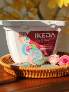 IKEDA OEM/ODM Washing Powder Laundry <strong>Detergent</strong> Pods Machine Yicun Laundry <strong>Detergent</strong> Capsule Biodegradable Capsule Laundry - Product Image 2