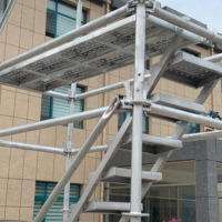 Nouvelles échafaudages certifiées 2025 – Matériaux de construction en acier galvanisé Ringlock pour coffrage et andamios