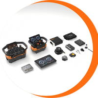 Carcasa de módulo de E/S PLC con controlador de movimiento IO remoto RS485 Ethernet Digital IO CAN Channel para equipos eléctricos