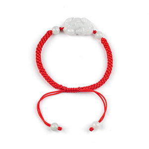 Gelang giok alami Myanmar <span class=keywords><strong>Pi</strong></span> Xiu the Adjustable Jade gelang bermutu tinggi tenun pria dan wanita giok Umum grosir SL41 - Product Image 6