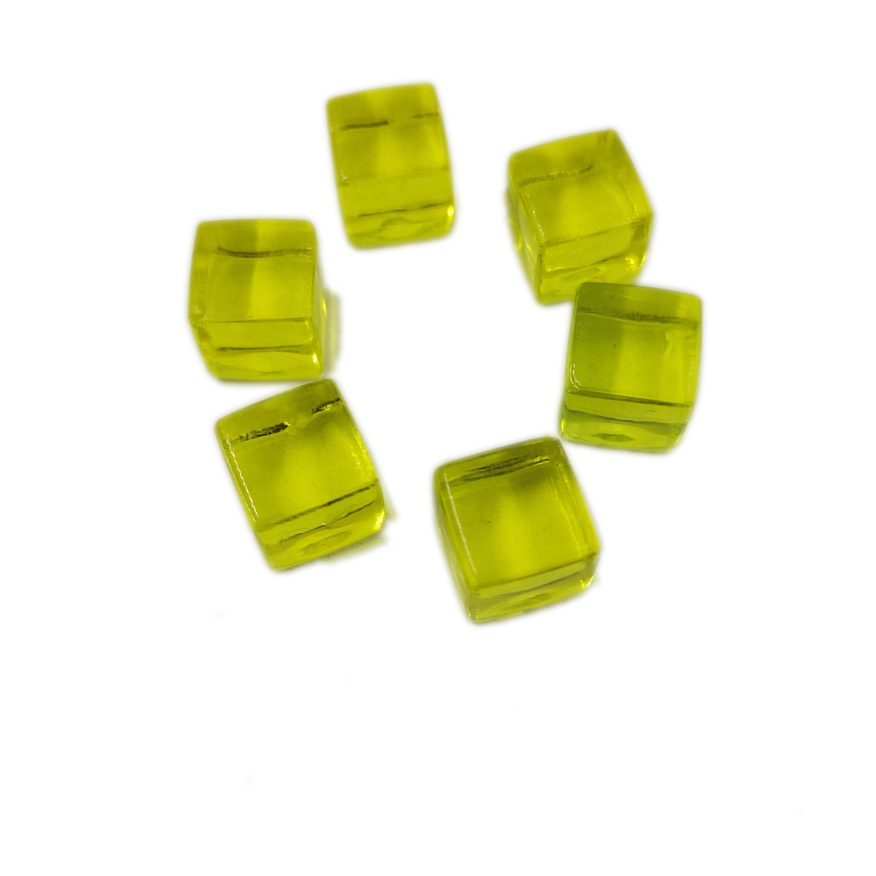 Пользовательские красочные 8 мм 10 мм 14 мм 15 мм прозрачная мини акриловый куб игра акриловых кубика акриловые кубики льда