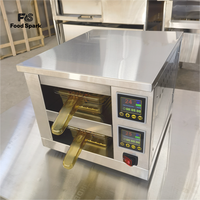 Mesa Caliente Comercial para Alimentos Calientes KFC, Hamburguesas y Pollo Frito, con Cajón y Vitrina Abierta