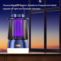 Lampe anti-moustiques LED électrique UV, lampe anti-moustiques, répulsif contre les insectes, certifié CE FCC RoHS, lumière UV électronique, tueur d'insectes