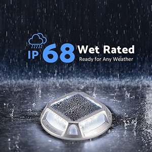 Hua Enxing Solar <b>Deck</b> <b>Lights</b> IP68 Wet Rated Garden Driveway Landscape Step Ground <b>Lights</b> - Product Image 1