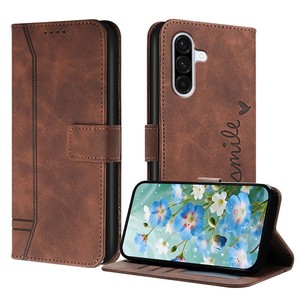 Funda de Teléfono de Cuero PU de Alta Calidad con Hebilla Lateral Magnética, Soporte Plegable y Grabado de Corazón para <span class=keywords><strong>Samsung</strong></span> Galaxy A37/A57/A56 5G/M36 5G - Product Image 2
