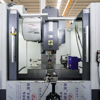 Machine de tournage CNC VMC1690 Fanuc verticale, robuste, 3 axes, automatique, haute précision, pour le traitement des métaux