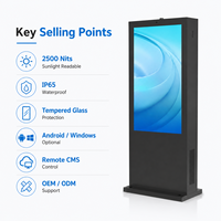 Pantalla LCD de Alto Brillo de 2500 Nits, Resistente al Agua IP65, Refrigeración por Aire, Nueva, para Hospital