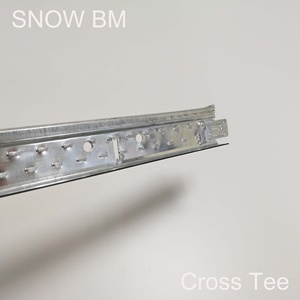 SNOW BM Structure Rider Keel T-Grid 600mm Noir <span class=keywords><strong>Faux</strong></span> <span class=keywords><strong>Plafond</strong></span> T-Bar avec <span class=keywords><strong>Crochet</strong></span> - Product Image 2