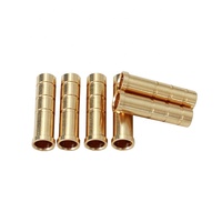 STARCN Archery Insert de flèche en laiton 50 grains, 6,2 mm de diamètre intérieur, universel, à visser, en alliage de cuivre, pour pointes de flèche et broadheads