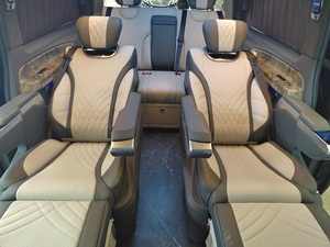 Asiento <span class=keywords><strong>de</strong></span> Coche <span class=keywords><strong>de</strong></span> Cuero Eléctrico <span class=keywords><strong>de</strong></span> Lujo VIP con Reposacabezas y Reposapiés Eléctricos para Conversión <span class=keywords><strong>Maybach</strong></span> Carnival SPRINTER Quest Ram Van - Product Image 5