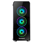 Châssis d'ordinateur ATX, boîtier de jeu en Option USB3.0 + USB2.0 + HD AUDIO PC de bureau