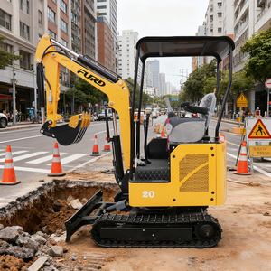 Mini Excavadora Hidráulica <span class=keywords><strong>de</strong></span> 1t/1.5t/2t, Motor <span class=keywords><strong>de</strong></span> <span class=keywords><strong>Construcción</strong></span> con Bomba Eaton, Tipo Oruga, 1 Año <span class=keywords><strong>de</strong></span> Garantía, Alta Eficiencia - Product Image 1