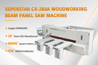 Scie à panneaux entièrement automatique pour bois mdf contreplaqué meubles machine de découpe CNC scie à faisceau