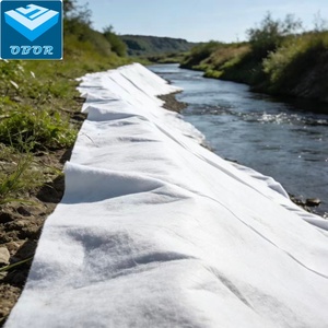<span class=keywords><strong>Géotextile</strong></span> non tissé en filament PET OBOR à faible élongation, écologique et anti-vieillissement <span class=keywords><strong>pour</strong></span> le renforcement des ponts, des pistes aéroportuaires et des chaussées - Product Image 5