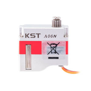 Ventes chaudes KST A06N V6.0 DC3.5V-4.2V 333Hz 1.4Kgf.cm 0.11sec Moteur numérique à double roulement à billes à engrenages métalliques pour planeurs RC F3K sans noyau Micro - Product Image 6