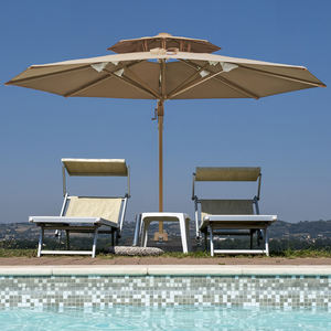 <span class=keywords><strong>Parasol</strong></span> inclinable personnalisé de haute qualité 3m <span class=keywords><strong>Parasol</strong></span> de piscine <span class=keywords><strong>Beige</strong></span> Soleil <span class=keywords><strong>Grand</strong></span> rond Jardin Patio Parapluie extérieur Cantilever - Product Image 2