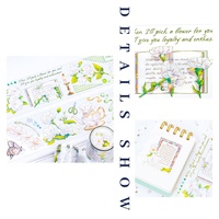 Ruban décoratif PET holographique transparent haut de gamme personnalisé pour journal DIY