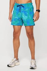 Pantalones Cortos Deportivos para Hombre, Diseño Personalizado OEM 2025, Logotipo Personalizado, Estilo Vintage, Casuales, Cintura Elástica, Transpirables, de Secado Rápido, 100% - Product Image 2