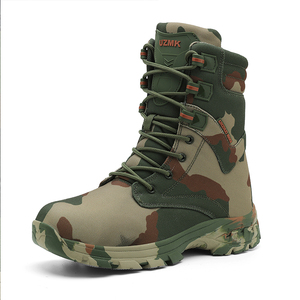 Bottes tactiques portables DF25 camouflage kaki, en plastique, imperméables, pour toutes les saisons - Product Image 6