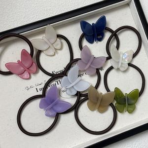 Transfrontalier français pour Style haut de gamme 3D arc acétate doux frange côté filles pince à <span class=keywords><strong>cheveux</strong></span> haute élastique <span class=keywords><strong>cheveux</strong></span> - Product Image 1