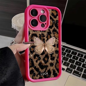 Nuova Custodia <span class=keywords><strong>Protettiva</strong></span> Antiurto in TPU con Design Leopardo e Farfalla Dipinto per <span class=keywords><strong>iPhone</strong></span> 9/<span class=keywords><strong>XR</strong></span>/XS/11/12/13/14/15/16/17 Pro Max - Product Image 4