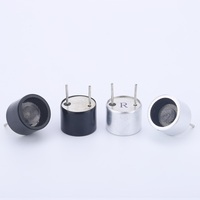 Distance déterminer 16*12mm 40KHZ boîtier en aluminium émetteur et récepteur de capteur de Position piézoélectrique à ultrasons