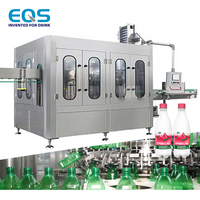 Machine de mise en bouteille automatique à petite échelle pour boissons gazeuses, eau gazeuse et boissons fruitées pétillantes – Ligne de production économique