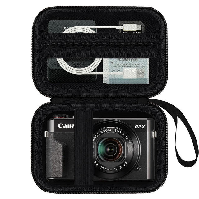 EVA Carrying Case EVA Protective Case EVA Storage Case for Canon PowerShot Camera