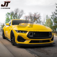 Capot en fibre de carbone style suralimentateur pour Ford Mustang 2024