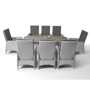 Meubles En Osier rotin Extérieur de Restaurant <span class=keywords><strong>Salle</strong></span> À <span class=keywords><strong>Manger</strong></span> Chaises de Jardin <span class=keywords><strong>Ensemble</strong></span> - Product Image 2