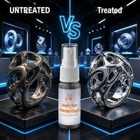 Essence de brillance pour bijoux, qualité industrielle, céramique silicium-zirconium écologique, formule modifiée invisible, liquide transparent comme l'eau