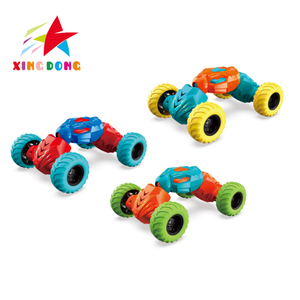 2024 Offre Spéciale Double boucle inertie pneu en caoutchouc coulissant résistant aux collisions et aux chutes ensemble de jouets de <span class=keywords><strong>voiture</strong></span> de cascade à entraînement bidirectionnel - Product Image 6