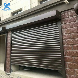 Puerta Enrollable Moderna <span class=keywords><strong>de</strong></span> Aluminio, Precio <span class=keywords><strong>de</strong></span> Fábrica OEM, Puerta Industrial Enrollable con Aislamiento Térmico, Superficie Acabada, Entrega Rápida - Product Image 1