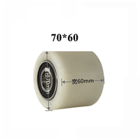 Roues de support de remplacement en nylon durables et résistantes à l'usure pour gerbeurs manuels, disponibles en plusieurs tailles, pour divers gerbeurs manuels