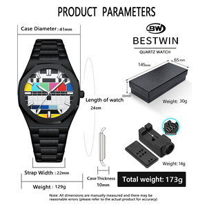 Nouvelle Montre Quartz Lumineuse pour Homme 2025, Style Nostalgique, Dr Tong BESTWIN, Tendance TikTok, Étanche 30M, en Alliage et Acier Inoxydable - Product Image 6