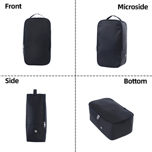 Borsa Portascarpe da Esterno in Poliestere Resistente con Chiusura a Cerniera, Custodia Portatile <span class=keywords><strong>per</strong></span> <span class=keywords><strong>Scarpe</strong></span> da Viaggio Riutilizzabile - Product Image 5